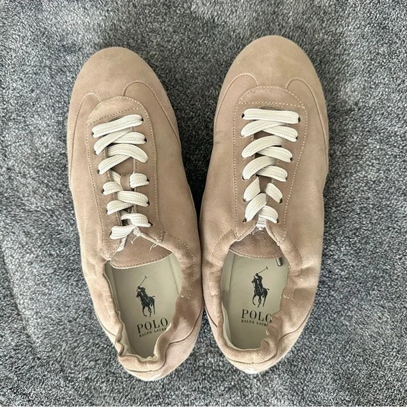 Polo Ralph Lauren - Women's The Suede Pony Ballerina Sneaker, Size 7.5 (US) - Picture 6 of 8